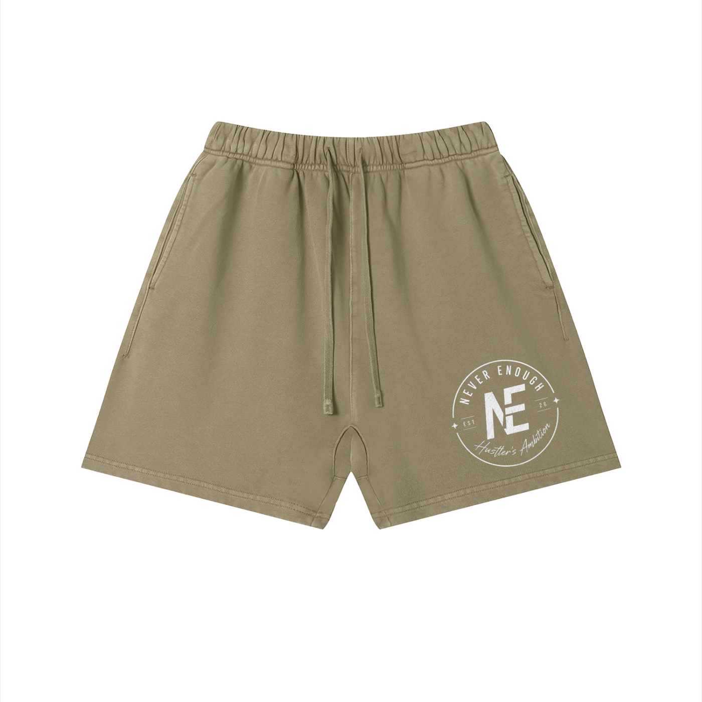 Unisex Vintage Wash Cotton Shorts