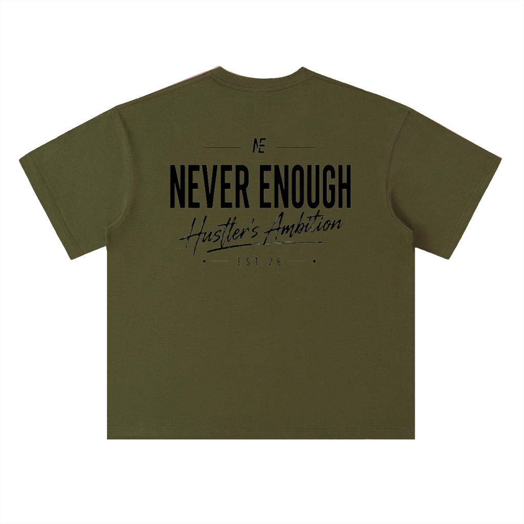 Heavyweight Drop Shoulder Cotton T-Shirt