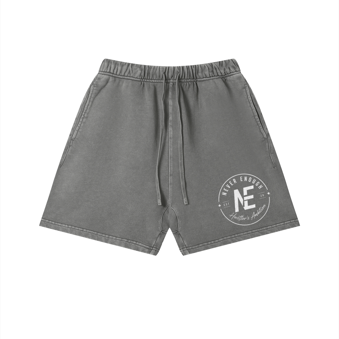 Unisex Vintage Wash Cotton Shorts
