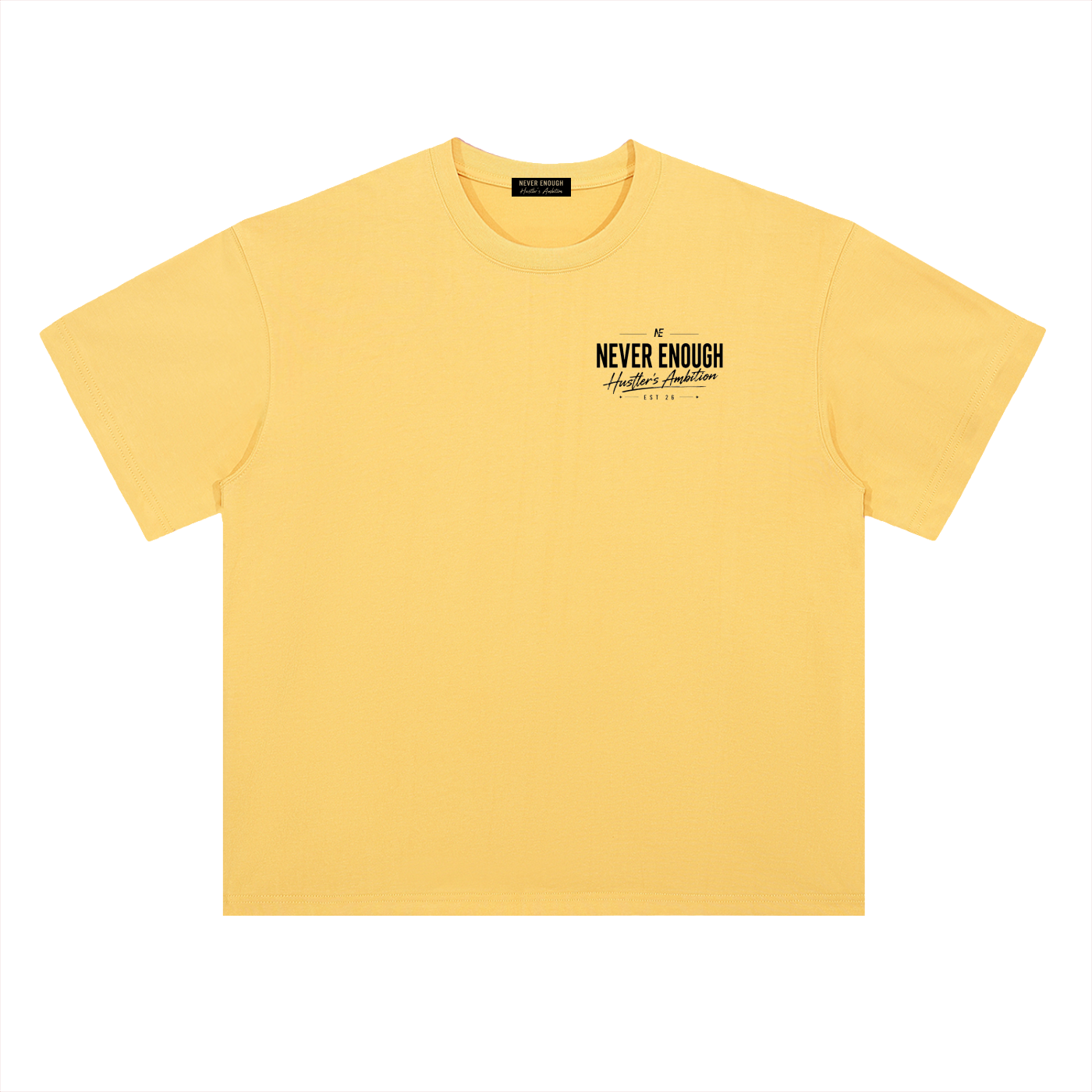 Heavyweight Drop Shoulder Cotton T-Shirt
