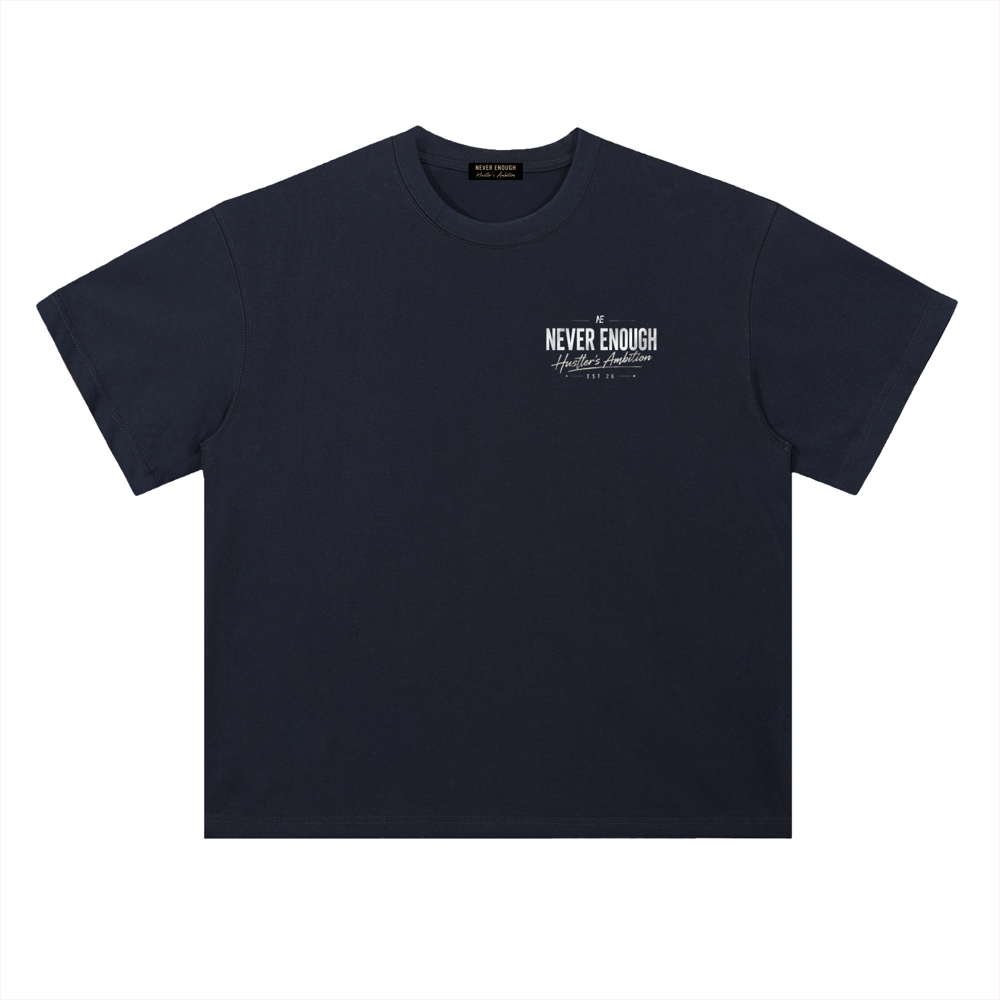 Heavyweight Drop Shoulder Cotton T-Shirt