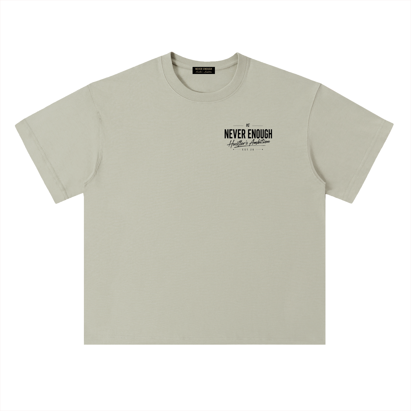 Heavyweight Drop Shoulder Cotton T-Shirt