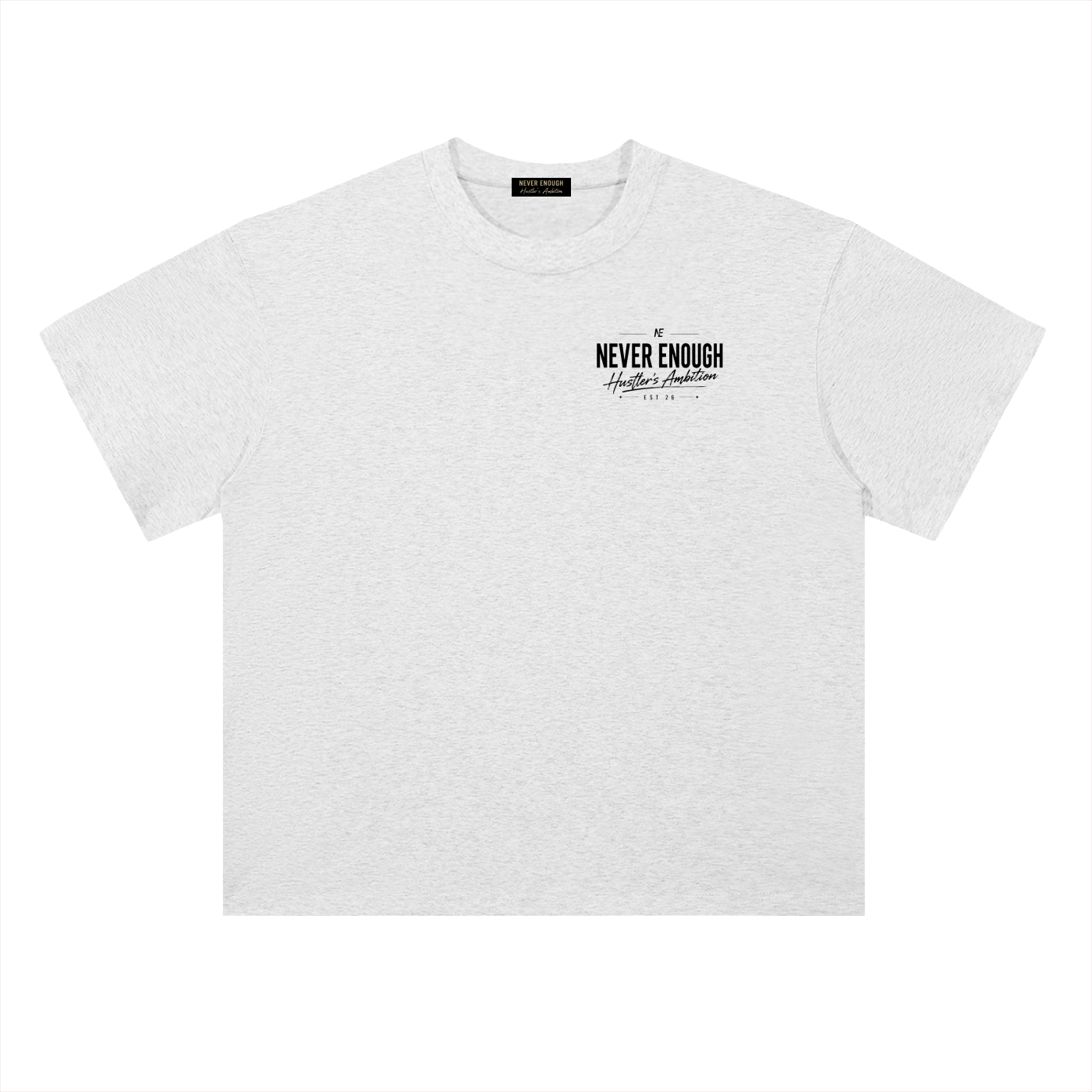 Heavyweight Drop Shoulder Cotton T-Shirt