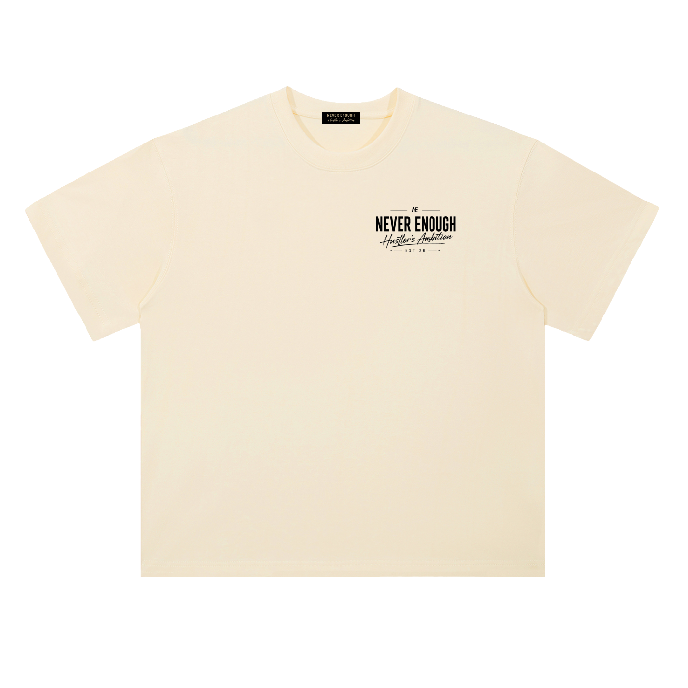 Heavyweight Drop Shoulder Cotton T-Shirt