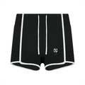 Women's High Rise Color Block Yoga Shorts
