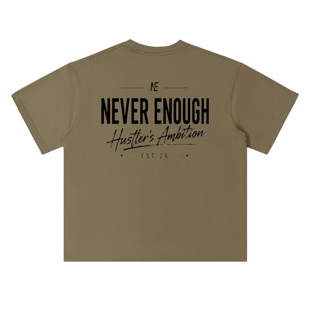 Heavyweight Drop Shoulder Cotton T-Shirt