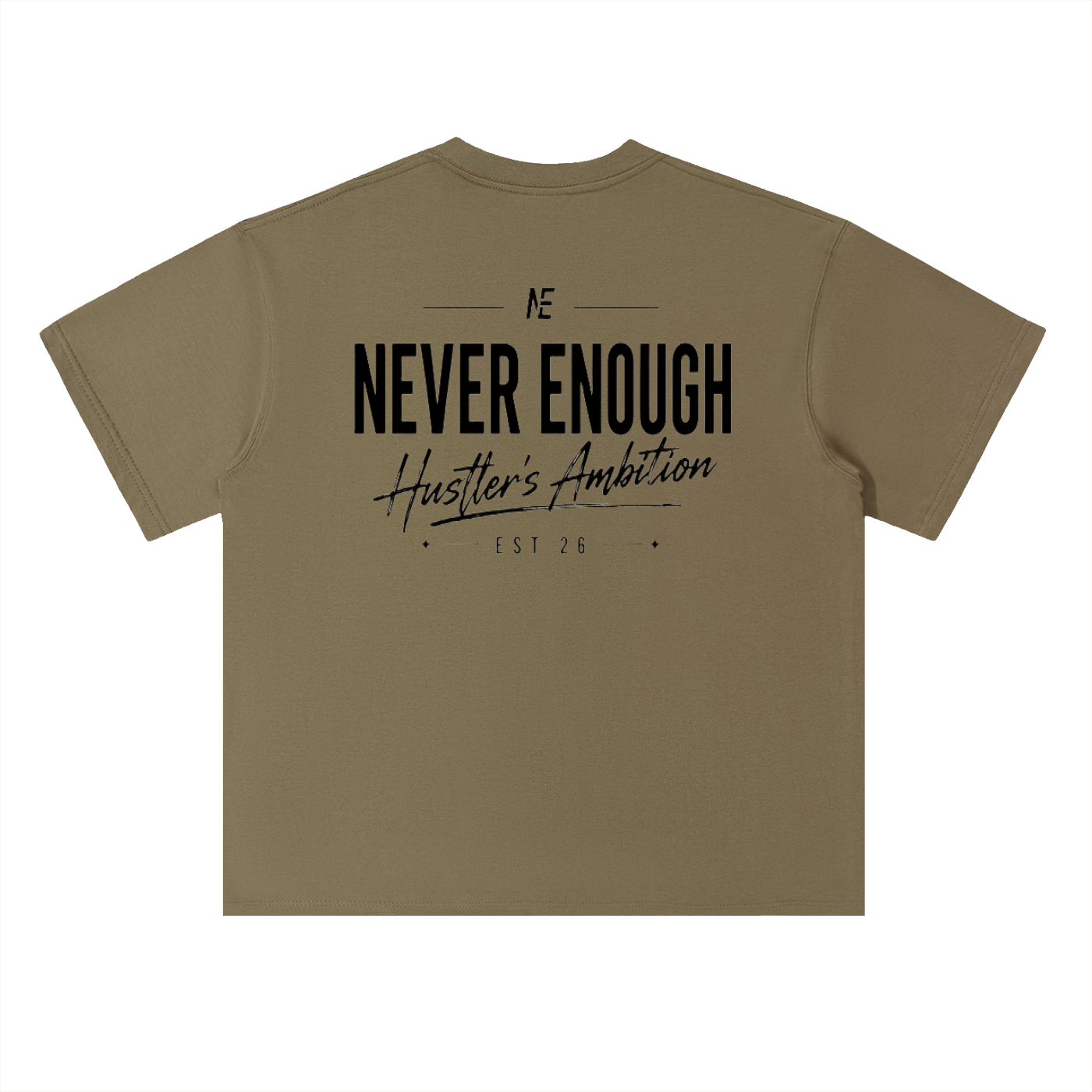 Heavyweight Drop Shoulder Cotton T-Shirt