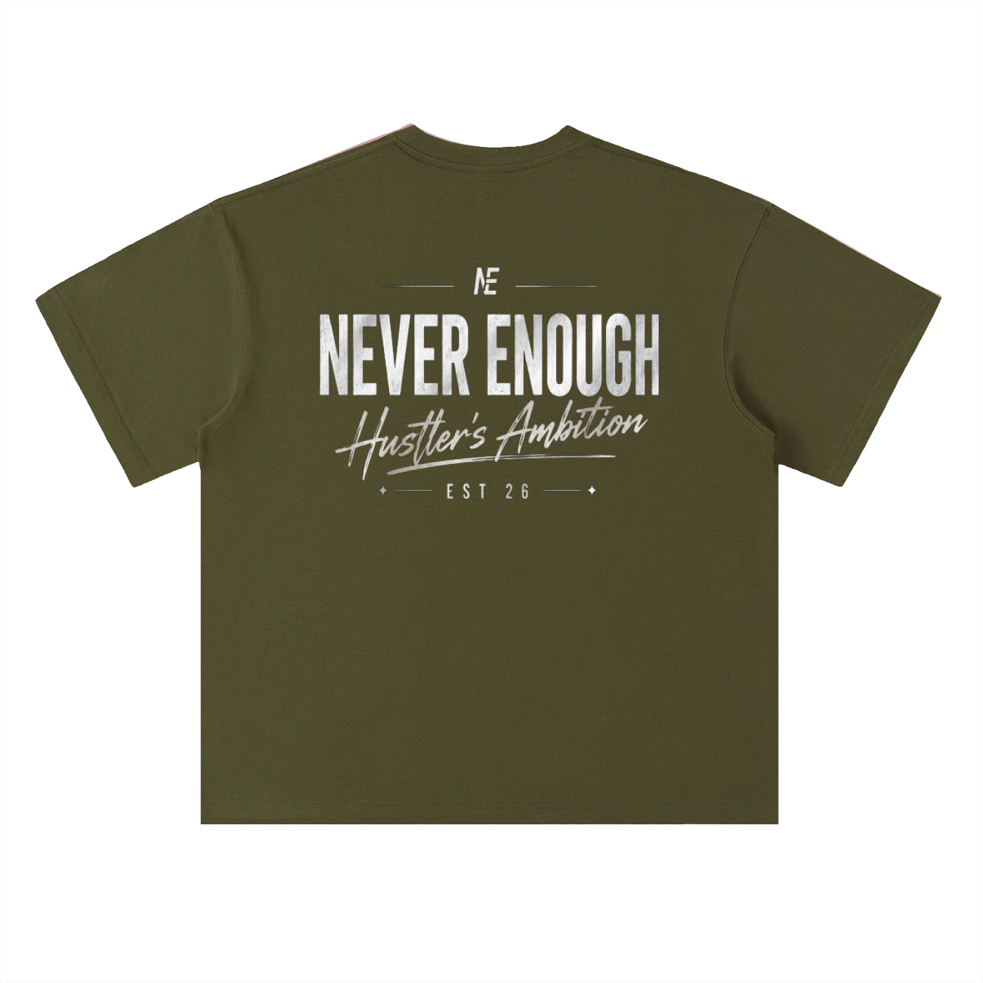 Heavyweight Drop Shoulder Cotton T-Shirt