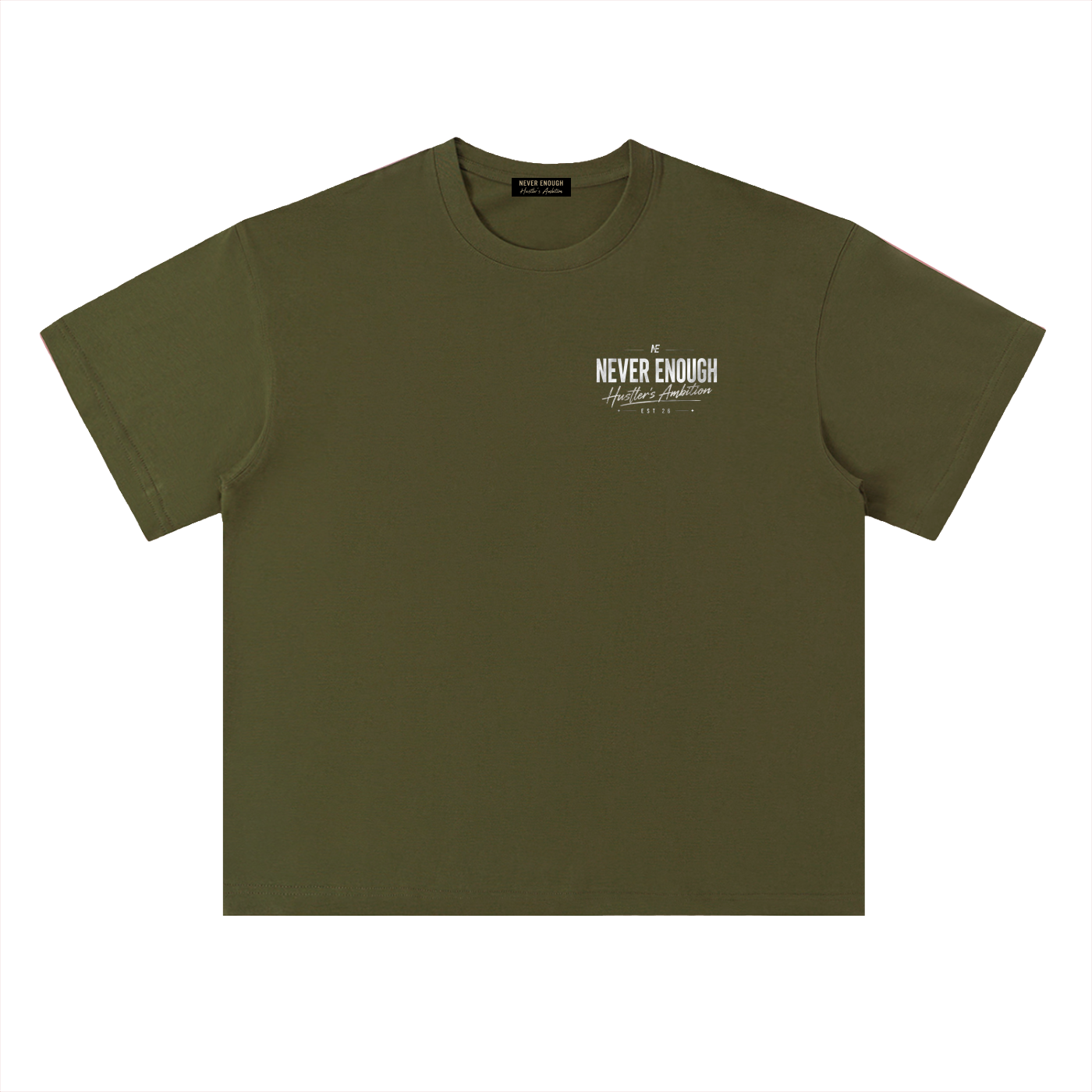 Heavyweight Drop Shoulder Cotton T-Shirt