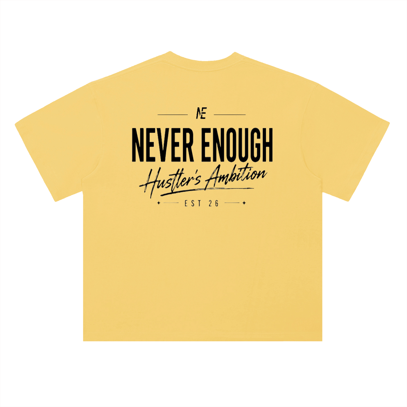 Heavyweight Drop Shoulder Cotton T-Shirt