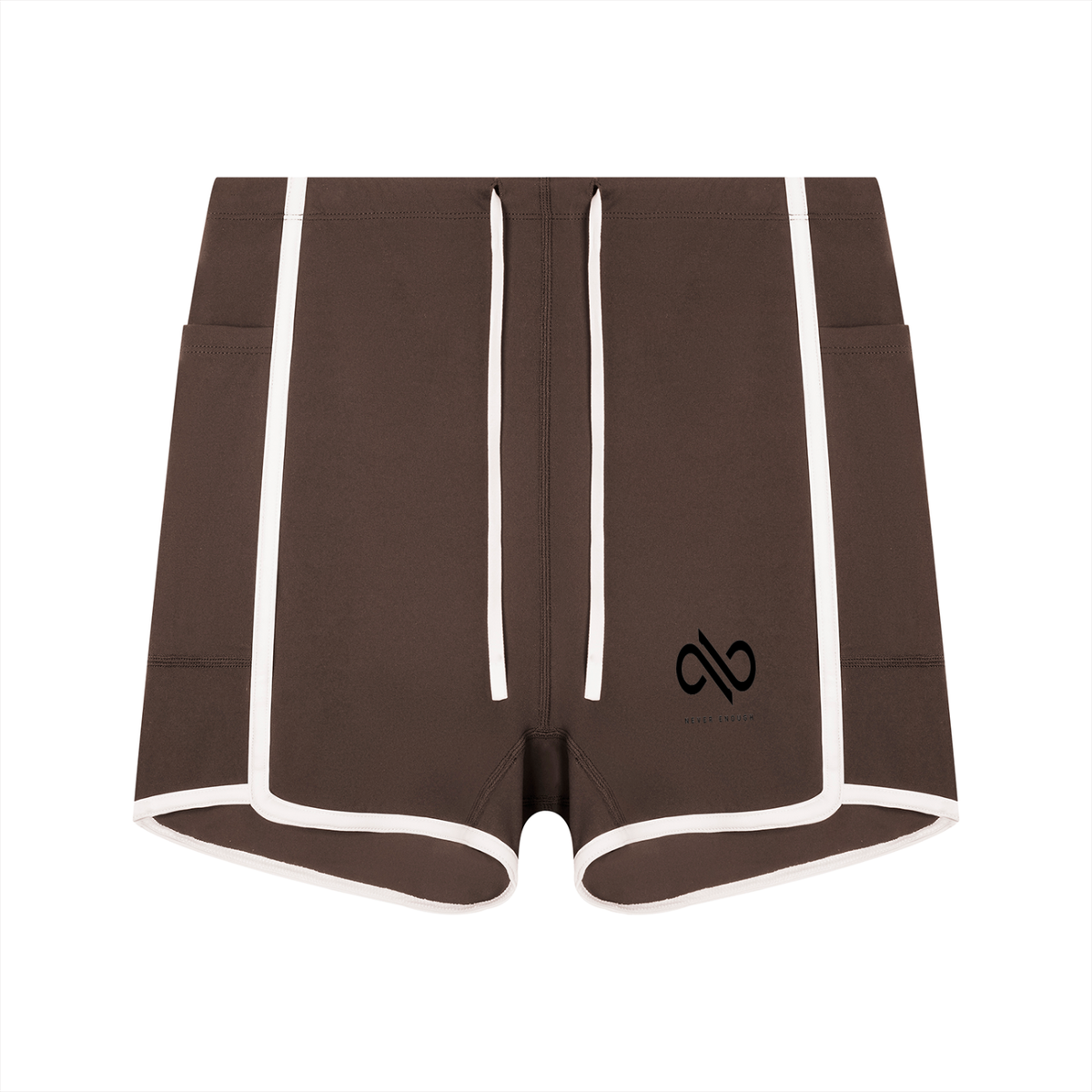 Women's High Rise Color Block Yoga Shorts