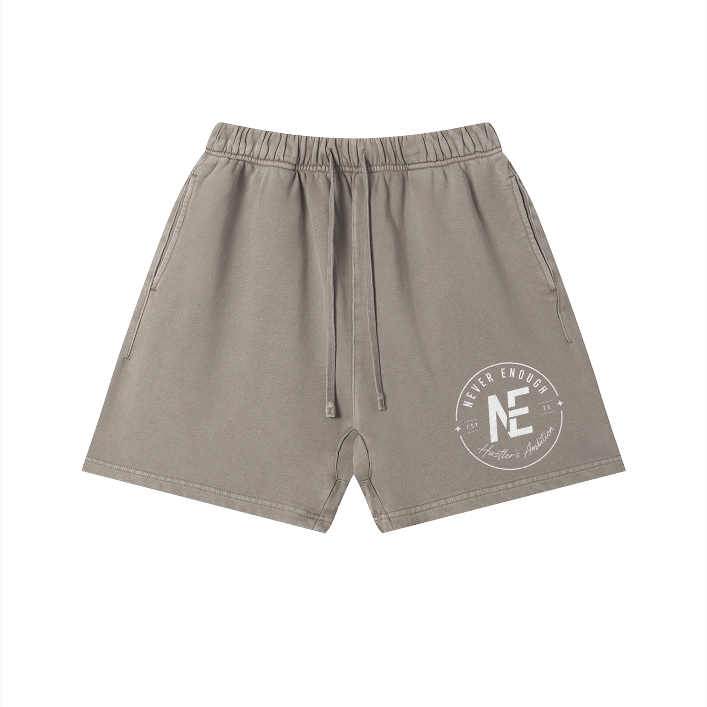 Unisex Vintage Wash Cotton Shorts