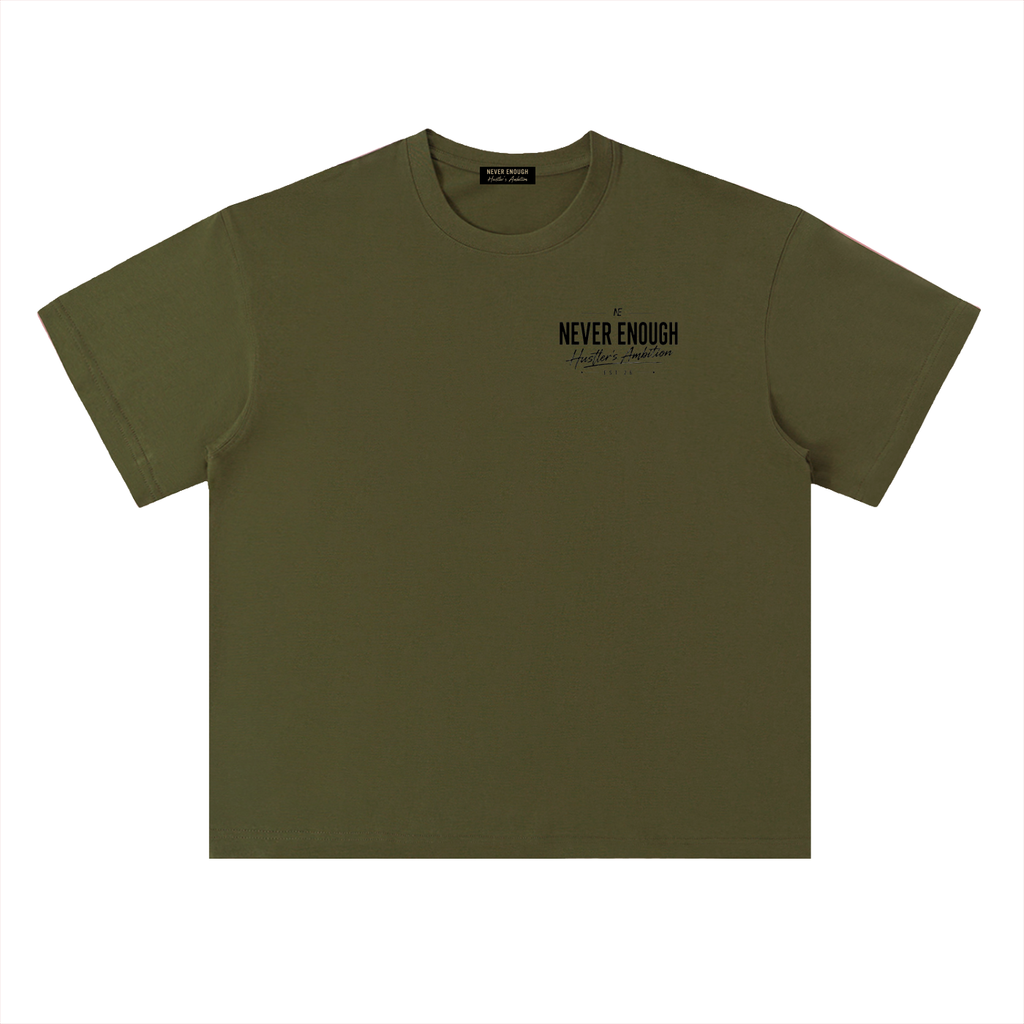 Heavyweight Drop Shoulder Cotton T-Shirt